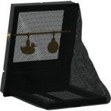 vidaXL Airsoft cilj Črna 19 x 26 x 25 cm Plastika Cene