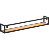  Zidne police 2 kom 120 cm od masivnog bagremovog drva | Eponuda.com