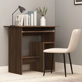 vidaXL Pisalna miza rjavi hrast 80x45x74 cm konstruiran les | Shoptok.si