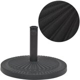 vidaXL Stalak za Suncobran od Smole Okrugli Crni 14 kg cijene