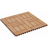  Pločice za decking 11 pcs Tikovina 30 x 30 cm | Eponuda.com