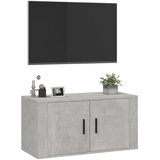  Zidni TV ormarić siva boja betona 80x34,5x40 cm | shoptok.hr