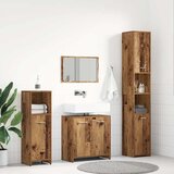 Maison Chic Kopalniško pohištvo - Kopalniški sestavi 4 kosa starinski les inženirski les, (21787716) | Shoptok.si