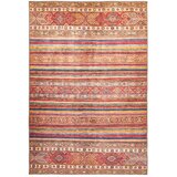 Kayoom RAVNO TKANA PREPROGA Faye 725 Multi / Rot 75/150 cm tkano večbarvno, rdeča | Shoptok.si