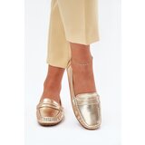 Boto Ladies Eco Leather Moccasins Gold Lenvie | shoptok.hr