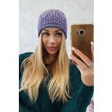 Kesi Women's cap Leaves K245 purple | shoptok.hr