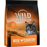 Wild Freedom suha mačja hrana 2 x 400 g po posebni ceni! - Adult "Wide Country" perutnina - recept brez žit