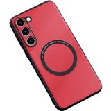 INORCO Za Samsung Galaxy S23 PU usnjeno ohišje TPU+PC hrbtni pokrov telefona združljivo s polnilnikom MagSafe, (22036171) Cene