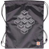 Lego Bricks Drawstring Bag Crna | shoptok.hr