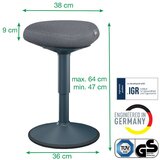 Leitz Ergonomski stol za aktivno sedenje Ergo – | Shoptok.si