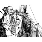  Tapeta - Saxophone recital on Broadway 200x154 | shoptok.hr