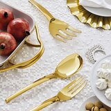 Sambonet set za serviranje 30cm Living Pvd Gold Gift pack