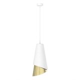  visilica na sajli moda 1xE27/15W/230V bela/zlatna | Eponuda.com