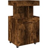 Barska kolica boja hrasta 50 x 41 x 89 cm konstruirano drvo | Eponuda.com