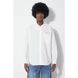 Neighborhood Pamučna košulja Trad za muškarce, boja: bijela, regular, s klasičnim ovratnikom, 241SPNH.SHM01