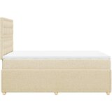  Krevet box spring s madracem krem 120 x 190 cm od tkanine | shoptok.hr