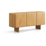 Micadoni Komoda iz masivnega hrasta v naravni barvi 160x76x45 cm Charlotte – Cene