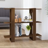 vidaXL Ormarić za knjige / pregrada boja smeđeg hrasta 100x30x87 cm Cijene