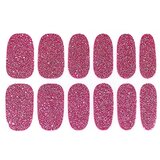 INF 10 Listov Nalepk za Nohte s Pilico - Simpatične in Vodoodporne Nalepke Rose red, (5000078071) | Shoptok.si