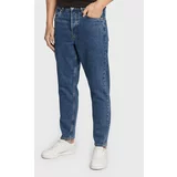 Solid Jeans hlače 21104099 Mornarsko modra Relaxed Fit