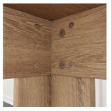 Hanah home Trpezarijski sto 90x78x90cm Hrast | Eponuda.ba