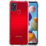 NIKCORP Etui za Samsung Galaxy A21S, zaščitni ovitek iz TPU silikona, prozoren, ojačani vogali za visoko odpornost proti udarcem, (5000138855) | Shoptok.si