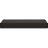  Jastučić za sjedenje na otvorenom Crna 80 x 40 x 8 cm | shoptok.hr