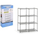  Črno-siva modularna polica | Shoptok.si