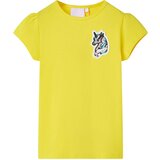 VidaXL Dječja majica jarkožuta 116 VidaXL Dječja majica jarkožuta 116 Slike