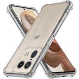 Techsuit Shockproof Clear Silicone prozirna maskica otporna na udarce za Motorola Edge 50 Ultra | shoptok.hr