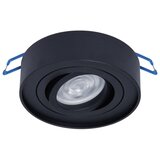 Ugradno spot svetlo NUSA 1xGU5,3/MR16/50W/12V okruglo crno | Eponuda.com