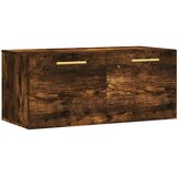  Zidni ormarić boja hrasta 80x36,5x35 cm konstruirano drvo Slike