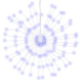  Božićna svjetla zvjezdani prasak 140 LED 4 k plava 17 cm | shoptok.hr