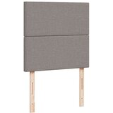 vidaXL Box spring postelja z vzmetnico taupe 80x200 cm blago, (21292058) | Shoptok.si