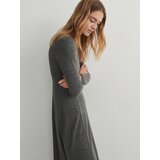 Reserved - Haljina od žerseja - tamnosivo | shoptok.hr