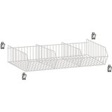 SCHULTE Košara iz žične mreže, za regale s košarami iz žične mreže, ŠxG 1000 x 500 mm | Shoptok.si