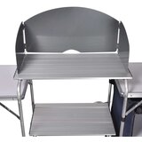 vidaXL Zložljiva kamp kuhinja z vetrobranom iz aluminija | Shoptok.si