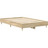  Krevetna konstrukcija Sonoma 137 x 190 cm Konstruirano drvo | shoptok.hr