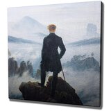 Wallity Slika - reprodukcija 45x45 cm Caspar David Friedrich - Cijene