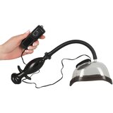 You2Toys - vibrirajuća vaginalna pumpa za usisavanje (prozirno-crna) | shoptok.hr