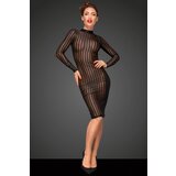 Noir Handmade F182 Classic Dress Made Out of Elastic Tulle | Shoptok.si