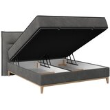 Premium Living Postelja Z Vzmetnico Smile, Antracit, 160x200 | Shoptok.si