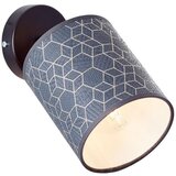 Brilliant zidno plafonska lampa galance crna | ePonuda.com