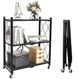 Smania MaxRack™ mobilni metalni sklopivi stalak za pohranu - 3 razine | shoptok.hr