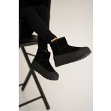 Big Star Warm Suede Snow Boots on Platform | Shoptok.si