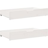 vidaXL Dnevni krevet s ladicama bez madraca 80x200 cm masivno drvo | shoptok.hr