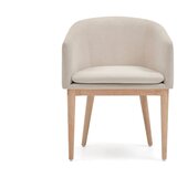 Kave Home Kremno bel jedilni stol Harlan – | Shoptok.si