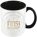 Star Wars - Šolja - Star Wars, Jedi Fallen Order Logo, Black