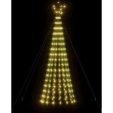  Svjetleći stožac za božićno drvce 275 LED topli bijeli 180 cm | shoptok.hr