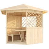 Paviljoni, šotori, ponjave in dodatki WEKA Leseni vrtni gazebo 233 (283 x 327 x 245 cm) | Shoptok.si